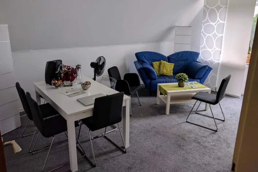 Praxisraum für BIA-Messung und Ernährungsberatung